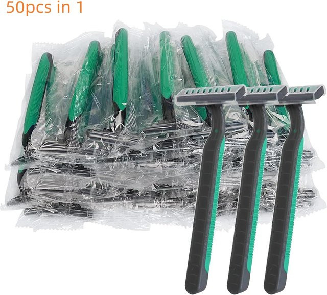 Flammen Einwegrasierer, 50er Pack, Unisex - Bild 1