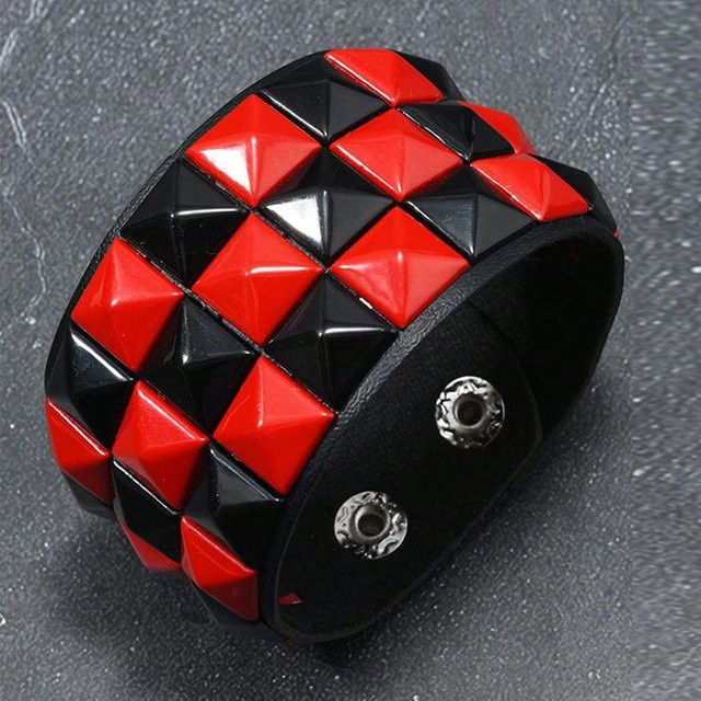 YIRAN Armband, Leder, Schwarz, Herren - Bild 1