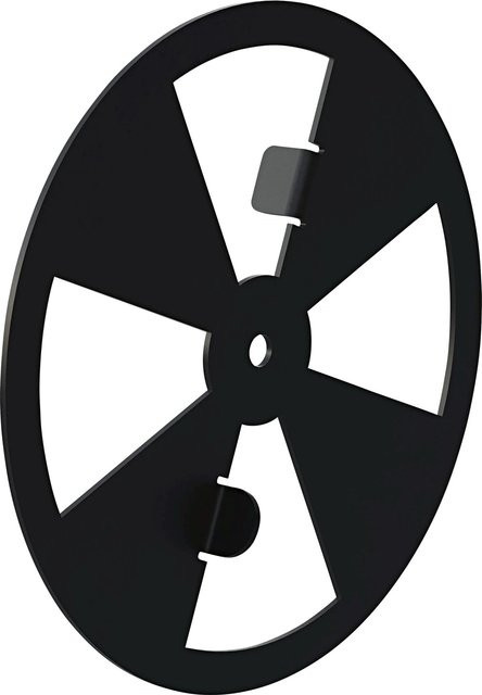 Ersatz-Lüftungsschieber aus Aluminium für Jamestown Dean Gas- und Holzkohle Kombi-Grillstation zur Temperaturkontrolle - Bild 1