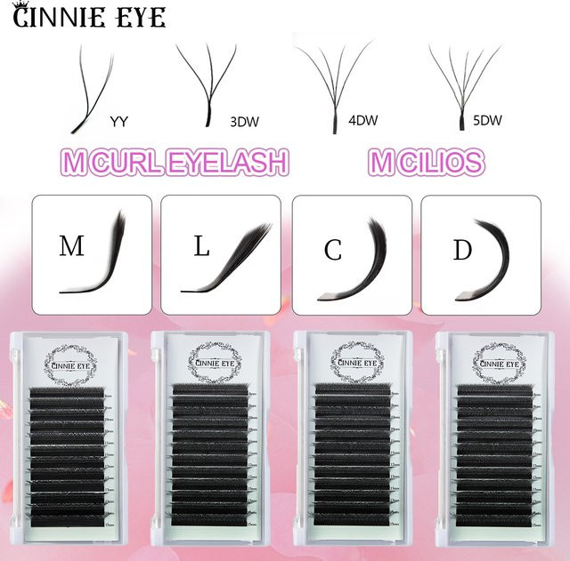 Cilios Wimpernverlängerungen Volumenfächer, Black, Unisex - Bild 1