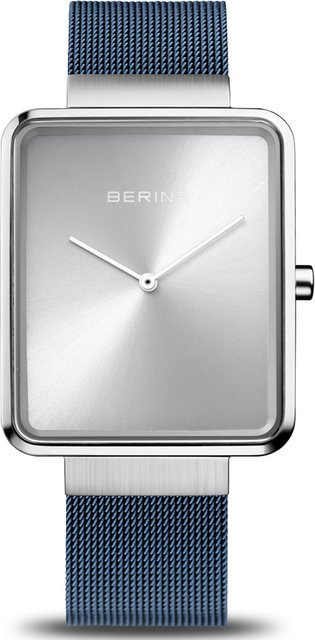 Bering Armbanduhr, Quarz, Edelstahl, 33 mm, Herren, Silber - Bild 1