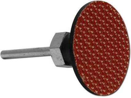 Donau Elektronik 1621 Schleifpapier Träger in Rot mit einem Durchmesser von 30 mm - Bild 1