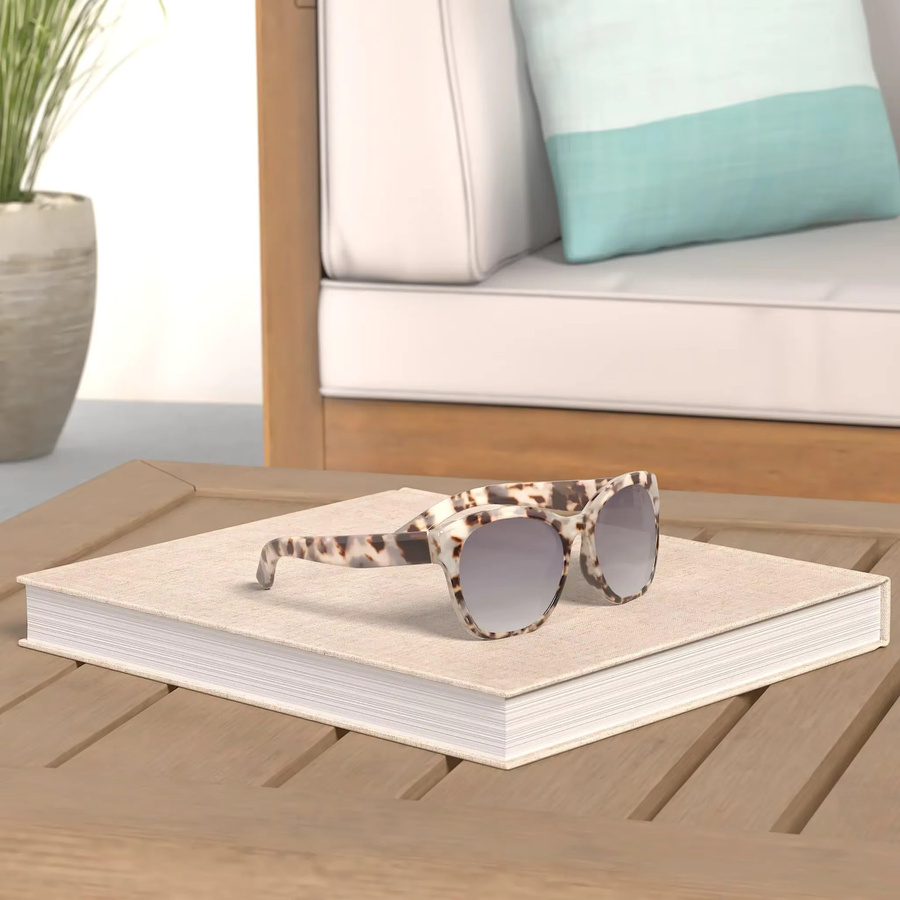 BLUEMOKY Sonnenbrille Cateye, Vollrand, Kunststoff, braun, Damen - Bild 3
