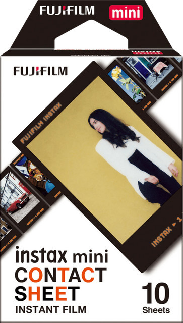 Fujifilm Instax Mini Film Kontakt für Sofortbildkameras, 10 Stück, Multicolor - Bild 2