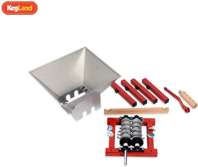 Kegland Manueller Fruchtbrecher und Entsafter aus Edelstahl, 7 l - Bild 1