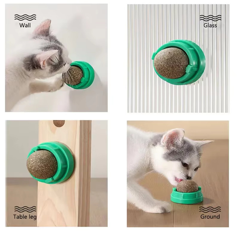 KEMORELA Katzenminze Katzen-Wandkratzball-Spielzeug - Bild 2