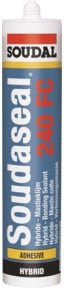 Soudal Soudaseal 240FC MS-Polymer Dichtungsmasse Schwarz 290 ml - Bild 1