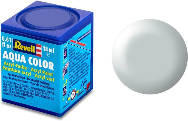 Revell Aqua-Farbe Hell-Grau, seidenmatt, 18ml - Bild 2