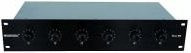 Omnitronic ELA 6S-Zonen Lautsprecherregler 30W Schwarz - Bild 1