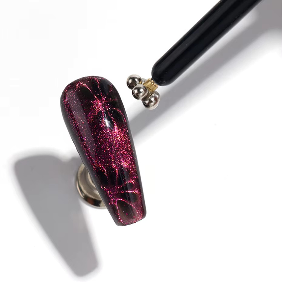 Full Beauty Doppelköpfiger Magnetstift für Nagelkunst, Schimmernd - Bild 5