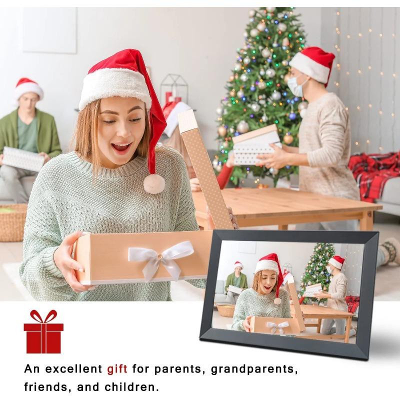 WiFi Frameo Digitaler Bilderrahmen 10,1 Zoll mit 1280x800 IPS HD Touchscreen und 32GB/64GB Speicher - Bild 4