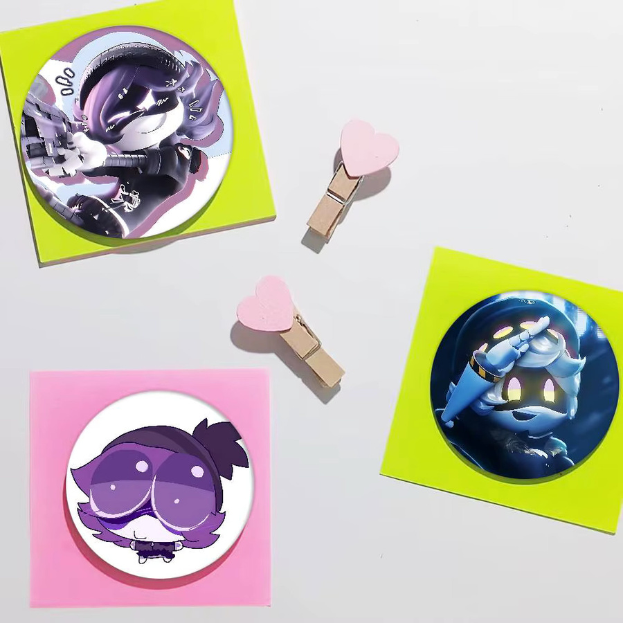 52TOYS Brosche, M-Murder Drohnen Anime, Weißblech - Bild 5