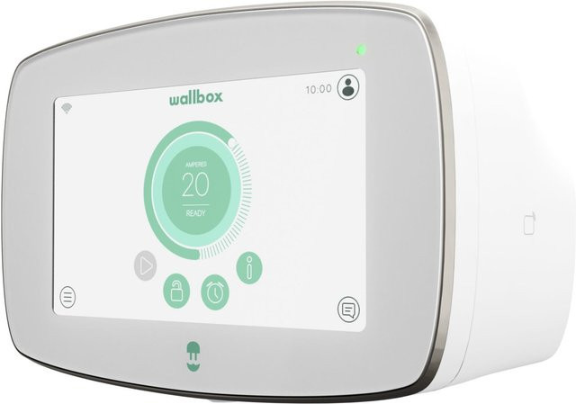 Wallbox Commander 2 Type 2 (22kW) mit 5m Kabel in Weiß mit Wi-Fi, Bluetooth und Ethernet/LAN - Bild 1
