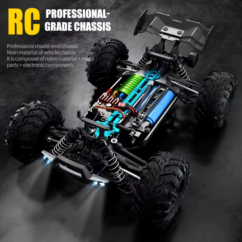 WLtoys RC-Rennwagen, 1:16, Ferngesteuerter Monster Truck - Bild 5