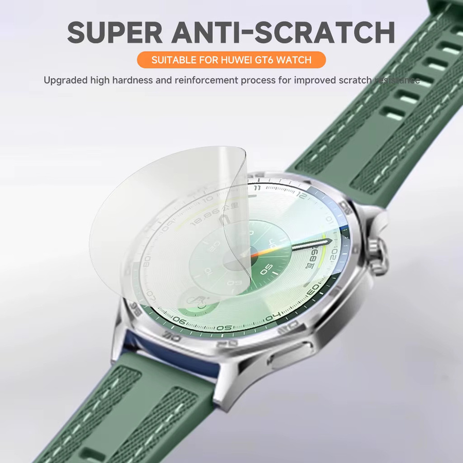 FancyWrist Hydrogel Film für Huawei Uhr GT 6Pro 46mm, 41mm, transparent - Bild 5