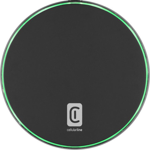 CellularLine Fast Pad Wireless Charger Schwarz - Bild 1