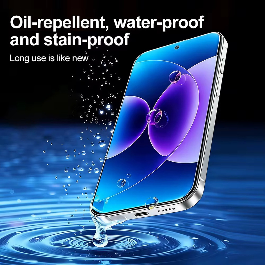 Xiaomi HD-Displayschutzfolie mit oleophober Beschichtung für Poco X7 Pro X6 X5 F7 X4 M7 Pro 5G F6 F5 F3 M6 M5S M3 X3 NFC, transparent - Bild 4