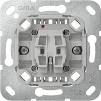 GIRA Wipptaster Wechsler Einsatz 10 Ampere 250 Volt Wechselkontakt einpolig IP20 - Bild 1