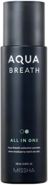 MISSHA For Men Aqua Breath All-In-One Lotion, 195 ml, Herren, trockene Haut - Bild 1