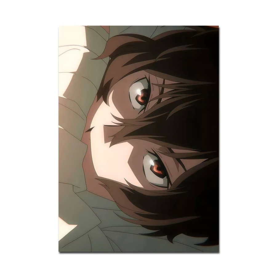 Bungo Stray Dogs Dazai Chuuya Anime Poster Wandkunst in Mehrfarbig - Bild 7