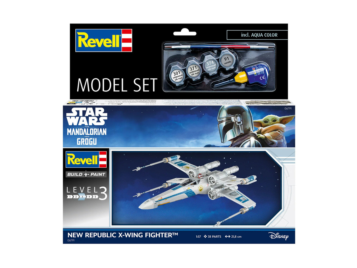 Revell Star Wars New Republic X-Wing Fighter, Modellbausatz, ab 8 Jahren - Bild 2
