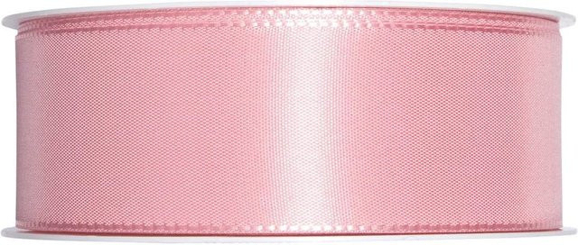 Halbach Taftband aus Polyester in Rosa, Breite: 4 cm, Länge: 5 m - Bild 1