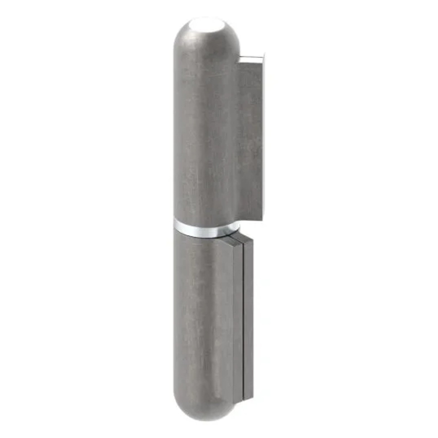 FeNau Anschweißband aus Edelstahl mit festem Zapfen in Stainless Look für 50 kg Tragkraft - Bild 2