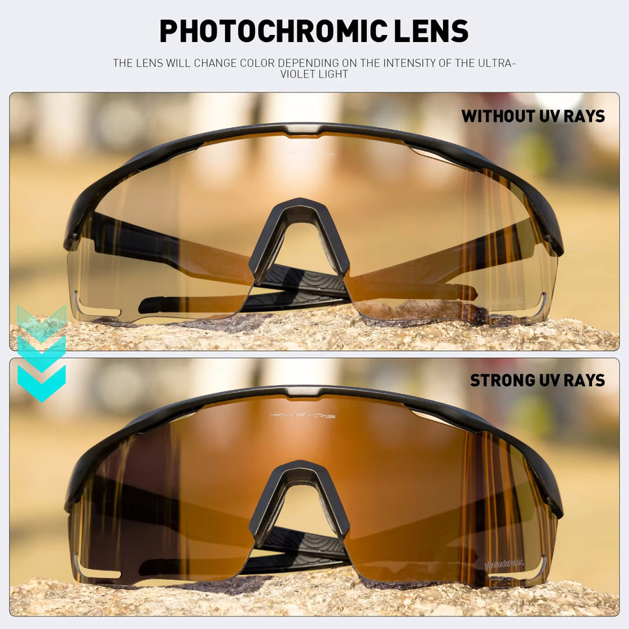 KAPVOE Sportsonnenbrille, Herren, blau, Kunststoff - Bild 2