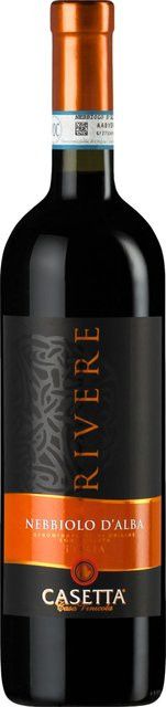 Azienda Vinicola F.lli Casetta Nebbiolo Rotwein, Piemont, 2016, trocken, 0,75 l - Bild 1