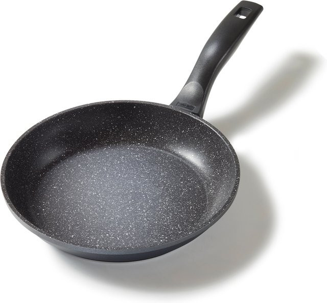 Stoneline Bratpfanne aus Aluguss mit Steinpartikel-Beschichtung, Schwarz, Durchmesser: 24 cm - Bild 1