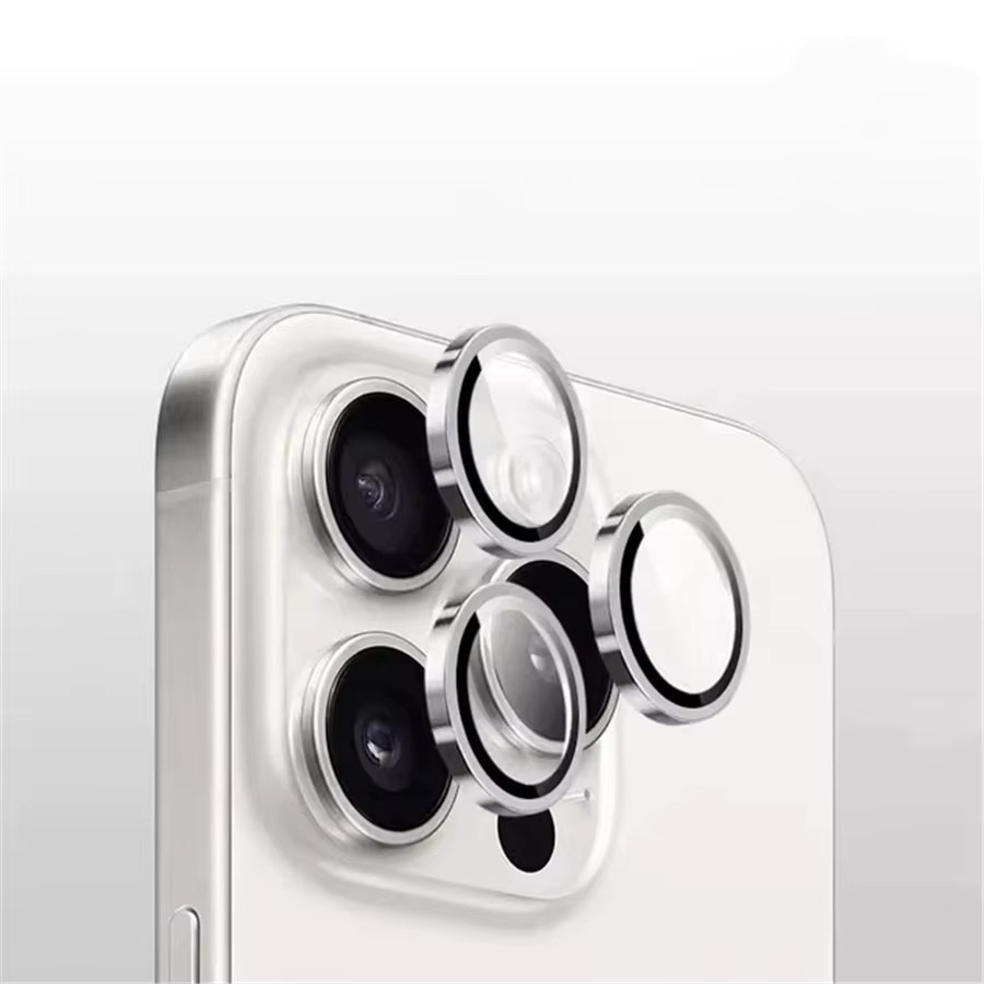 Fudusaidman 5in1 Schutzset für iPhone 11 bis 16 Pro Max: Klares gehärtetes Glas Rückseitenfolie und 3 Linsenschutz-Kits in Transparent - Bild 2