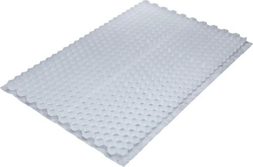 BeraBV Kiesbefestigungsmatte befahrbar, Farbe: weiß, B/L: 76,4 x 117,6 cm, 3 Stück - Bild 1