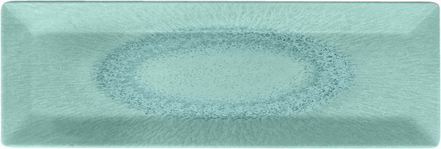 VEGA Servierplatte Torto rechteckig in Türkis/Blau, 6er Pack, L: 31 cm, B: 10,5 cm, H: 1,8 cm - Bild 1