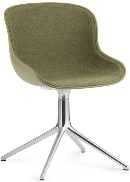 Normann Copenhagen Hyg Drehstuhl mit Frontpolsterung in Grün im skandinavischen Stil - Bild 1