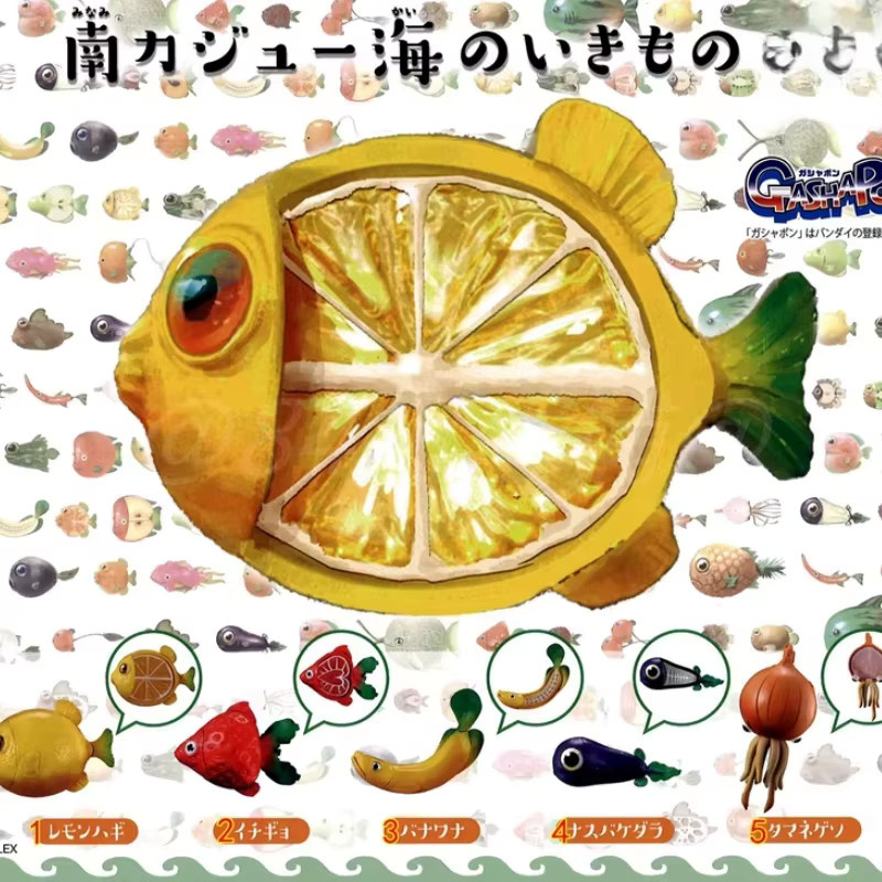 Re-ment Gacha Meerestiere Obst Fisch Figuren, Bunt / Mehrfarbig - Bild 2