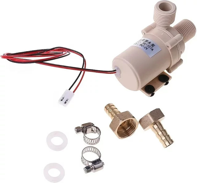 Bürstenloser 12V Solar Tauchwasserpumpen Umwälzmotor in Lebensmittelqualität - Bild 1