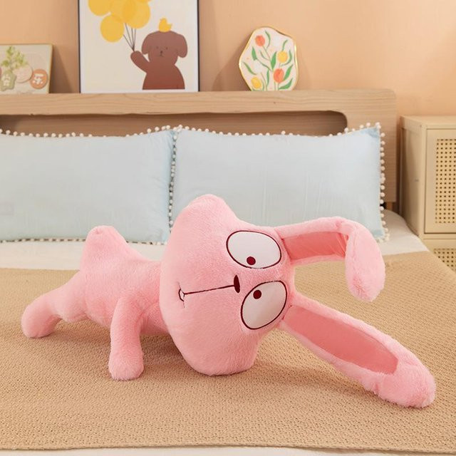 Kleiner Hase, Plüschtier, Rosa / Pink, 45cm - Bild 1