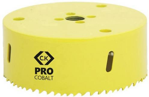 C.K Lochsäge aus HSS-Cobalt in Gelb mit Durchmesser 127 mm - Bild 1