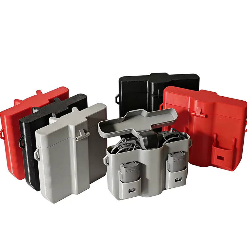 DJI NEO 2 Tragbares Hartschalen-Gehäuse als Schutzabdeckung und Aufbewahrungsbox in Schwarz und Grau - Bild 2