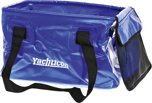 Yachticon Schüssel blau, faltbar, Fassungsvermögen: 30 l, Breite: 28 cm, Höhe: 43 cm - Bild 1