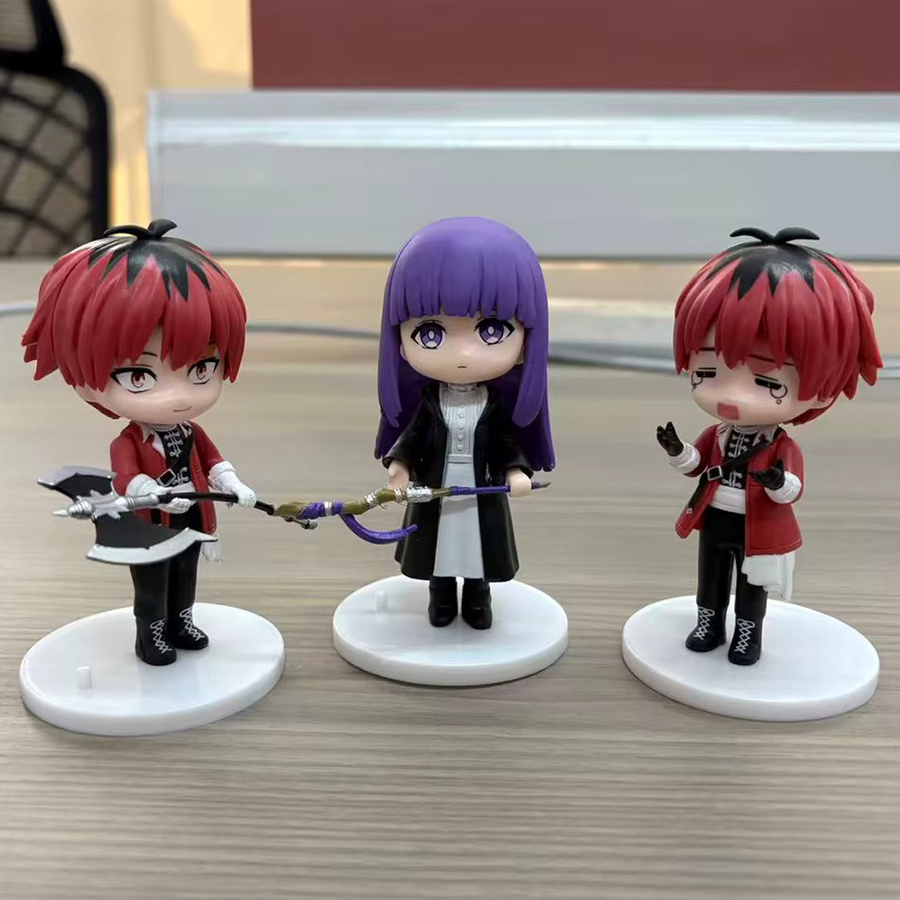 Bandai Sousou No Frieren Figuren-Set, 8-teiliges Set, Kunststoff - Bild 4