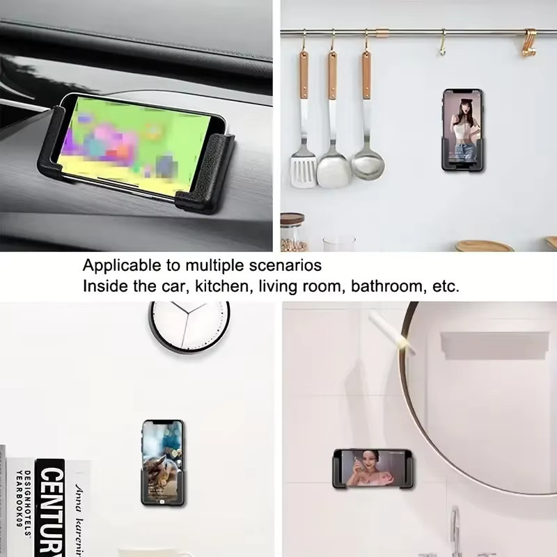 XMSJ Multifunktionale Autotelefonhalterung in Schwarz - Bild 4