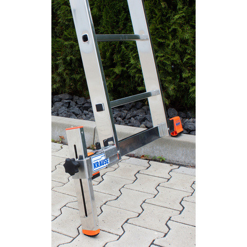 Krause Combi Traversenniveauausgleich MONTO aus Aluminium in Silber, verstellbar bis 230 mm - Bild 3