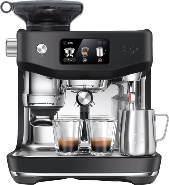 Sage Oracle Jet Siebträger-Espressomaschine in Trüffelschwarz - Bild 1