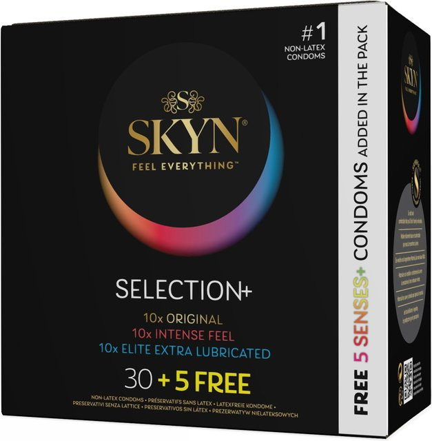 SKYN Kondom-Mix Selection+ 30+5free, latexfrei, Unisex - Bild 1