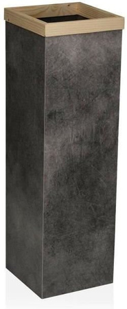Schirmständer VERSA Rennes aus MDF-Holz in Grau, B/T/H: 15 x 15 x 48 cm