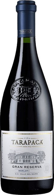 Tarapacá Merlot Rotwein, 2022, Maipo Valley, Chile, trocken, 0,75 l - Bild 1