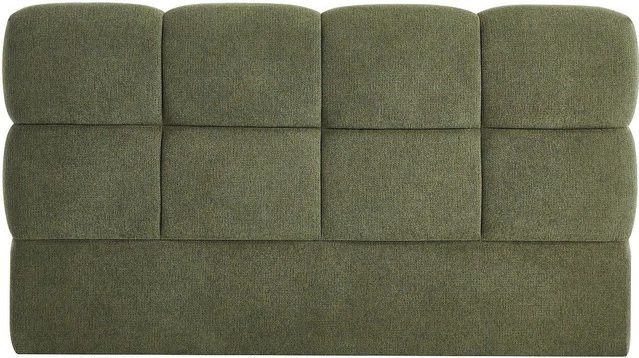Modernes gepolstertes Bettkopfteil Damado von Vente-unique in Grün, Breite: 150 cm - Bild 1