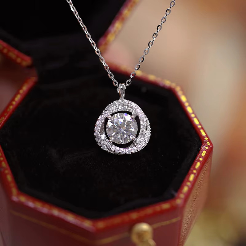Huitan Chic Halskette, Silber, Zirkonia, Damen - Bild 2