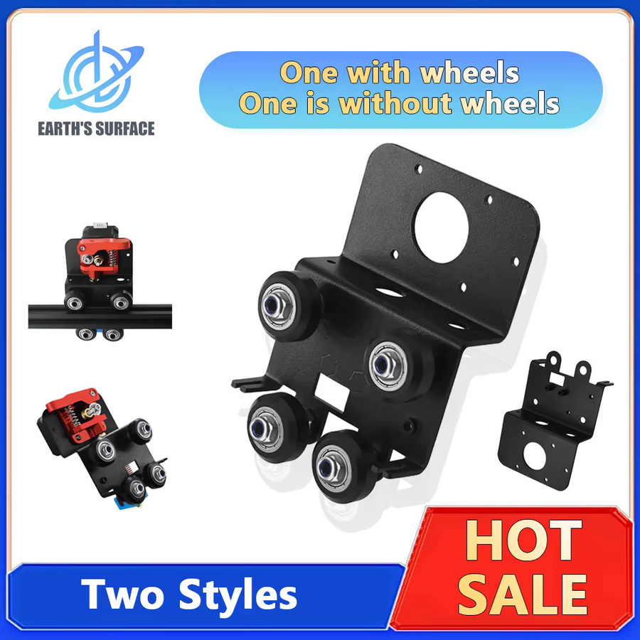 Ender 3 Upgrade Kurzhub-Extrusionskit mit Extruder Hot-End und Riemenscheiben in Schwarz für CR10, Ender-3, Ender-5 und MK8 Drucker - Bild 2